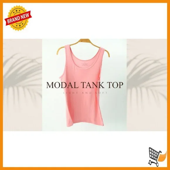 Soft Seamless Tank Tops 4-Pack Women's Layering Basic Undershirts - Picture 8 of 8